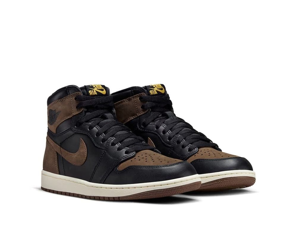 Air Jordan 1 High 'Dark Mocha' - Premium Black & Brown Colorway