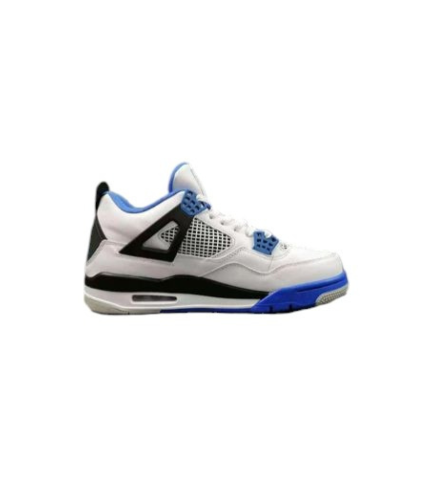 Air Jordan 4 Retro White/Blue, Premium Sneaker Edition
