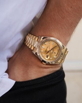 ROLEX DAY-DATE  PRIMIUM QUILTY WATCH