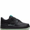 airforce 1 computer chip x space jam glows in dark reflective