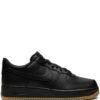 NIKE AIR FORCE 1 LUXE BLACK GUM