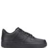 Nike Airforce Triple Black leather