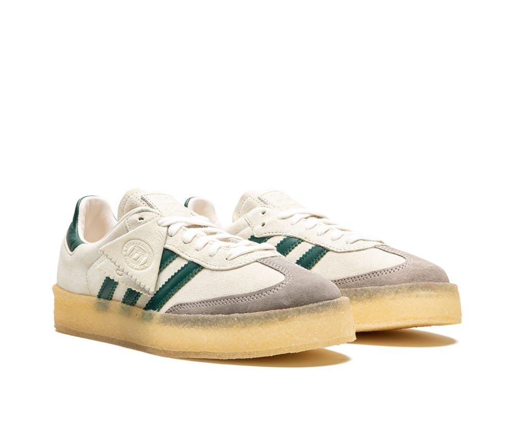 Adidas Gazelle Vintage "Green Stripe" Samba Sneaker