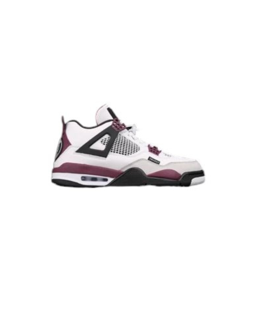 Air Jordan 4 Retro White/Maroon