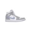 Nike Air Jordan 1 Mid Wolf Grey Aluminum Women’s Sneakers