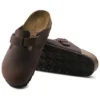 BIRKS BOSTON  SUEDE DARK BROWN