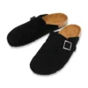 BIRKS BOSTON BLACK SUEDE