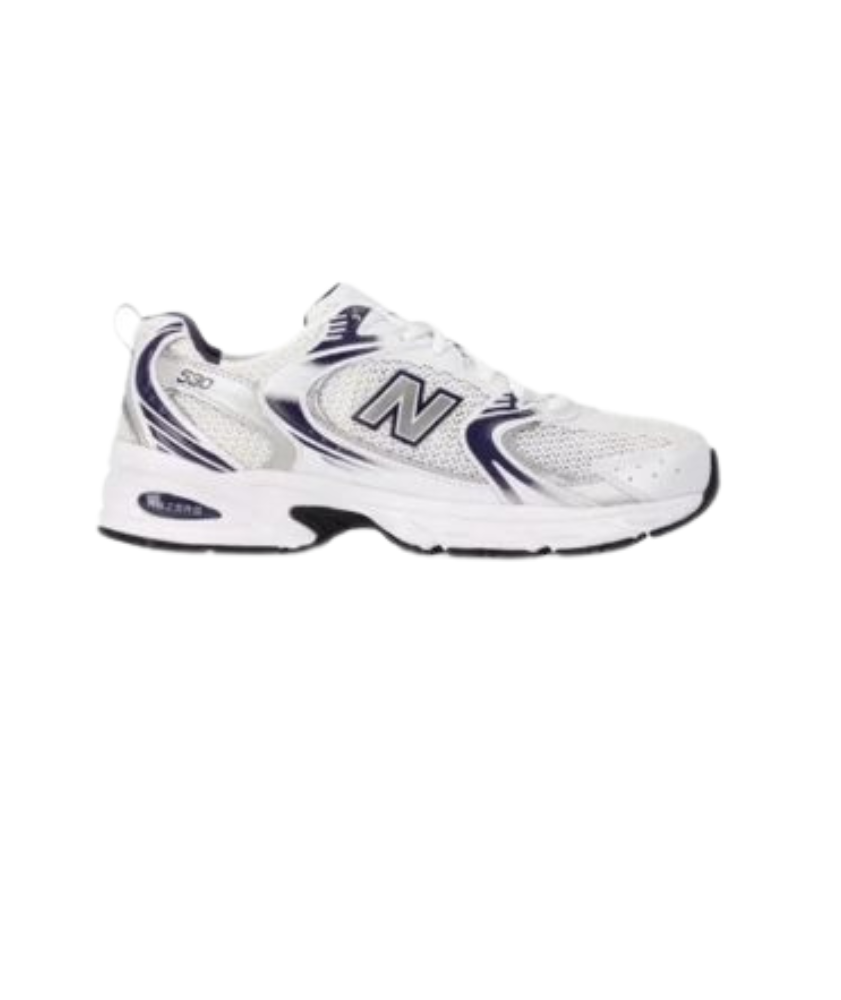 New Balance 530 White/Purple - Stylish & Comfortable Sneakers