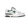 New Balance 550 White/Green Sneakers – Iconic 80s Style with Modern Comfort
