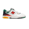 New Balance 550 White/Green/Red Men’s Sneakers – Retro Basketball Style