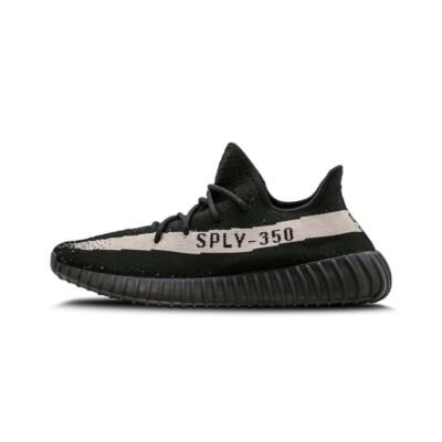 Yeezy 350 V2 Core Black/White – Classic Black & White Sneakers | Authentic Adidas Yeezy 350 V2