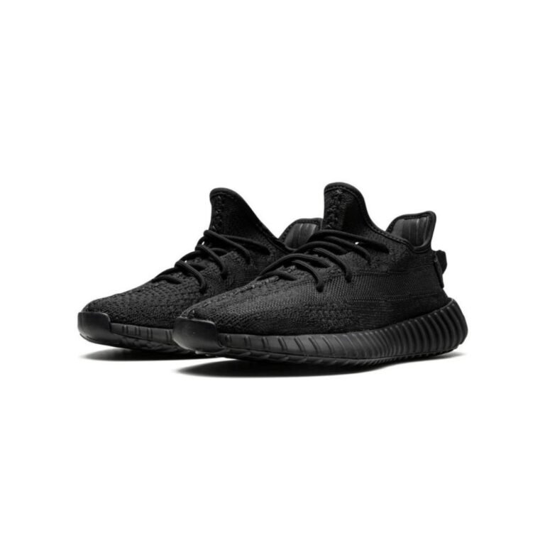 Adidas Yeezy Boost 350 V2 Black - Iconic All-Black Sneaker (2025 Release)