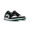 Air Jordan 1 Low Black White Green
