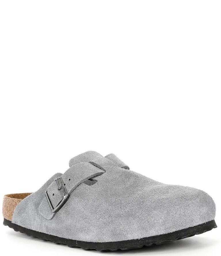 BIRKS BOSTON grey SUEDE