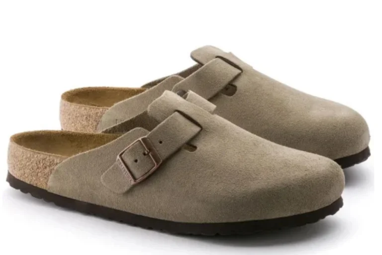 BIRKS BOSTON  SUEDE LIGHT GREY